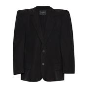 Balenciaga Oversized Blazer Black, Dam