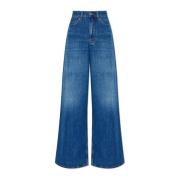 Chloé Högmidjade jeans Blue, Dam