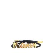 Alexander McQueen Stiliga Armband Kollektion Yellow, Dam