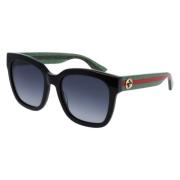 Gucci Stilrena solglasögon Black, Dam