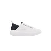 Alexander Smith Wembley Woman White Black Sneakers White, Dam