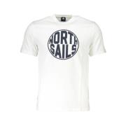 North Sails Tryckt Logot-shirt White, Herr
