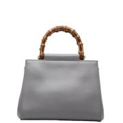 Gucci Vintage Pre-owned Tyg gucci-vskor Gray, Dam