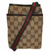 Gucci Vintage Pre-owned Tyg gucci-vskor Beige, Dam