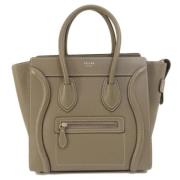 Celine Vintage Pre-owned Laeder celine-vskor Beige, Dam