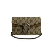 Gucci Vintage Pre-owned Tyg gucci-vskor Beige, Dam