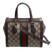 Gucci Vintage Pre-owned Tyg gucci-vskor Gray, Dam