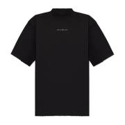 Balenciaga T-shirt med logotyp Black, Dam