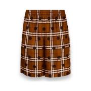 Burberry Casual Unisex Short Dark Brown Clothes Brown, Herr