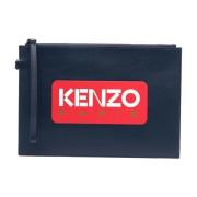 Kenzo Clutches Blue, Herr