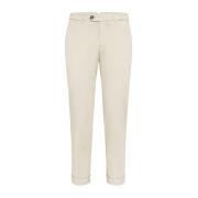 Brunello Cucinelli Slim-fit Trousers Beige, Herr