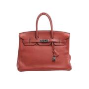 Hermès Vintage Pre-owned Laeder handvskor Red, Dam