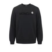 Moncler Stiligt Komfort Sweatshirt Black, Herr