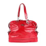 Celine Vintage Pre-owned Laeder axelremsvskor Red, Dam