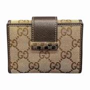 Gucci Vintage Pre-owned Canvas plnbcker Multicolor, Dam