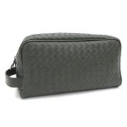 Bottega Veneta Vintage Pre-owned Laeder axelremsvskor Green, Dam