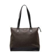 Celine Vintage Pre-owned Canvas celine-vskor Brown, Dam