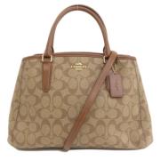 Coach Pre-owned Pre-owned Tyg handvskor Beige, Dam