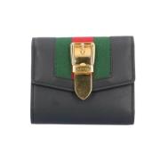 Gucci Vintage Pre-owned Laeder plnbcker Black, Dam