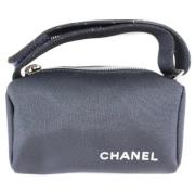 Chanel Vintage Pre-owned Tyg chanel-vskor Gray, Dam
