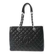 Chanel Vintage Pre-owned Laeder chanel-vskor Black, Dam