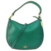 Coach Pre-owned Pre-owned Tyg handvskor Green, Dam