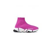 Balenciaga Fuchsia Pink Speed 2 Sneakers Pink, Dam