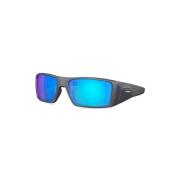 Oakley Spegelglasögon Fyrkantiga Blå-Grå Multifärgade Blue, Unisex
