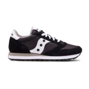 Saucony Svarta Sneakers Front Lace-Up Vadderad Krage Multicolor, Dam