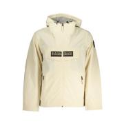 Napapijri Beige Huva Sportjacka Beige, Herr