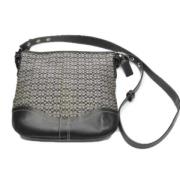 Coach Pre-owned Pre-owned Tyg axelremsvskor Gray, Dam