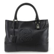 Loewe Pre-owned Pre-owned Tyg handvskor Black, Dam