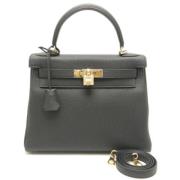 Hermès Vintage Pre-owned Tyg handvskor Black, Dam