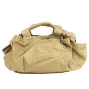 Loewe Pre-owned Pre-owned Tyg handvskor Beige, Dam