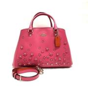 Coach Pre-owned Pre-owned Tyg handvskor Pink, Dam