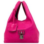 Loewe Pre-owned Pre-owned Tyg handvskor Pink, Dam