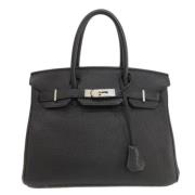 Hermès Vintage Pre-owned Tyg handvskor Black, Dam