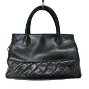 Chanel Vintage Pre-owned Tyg chanel-vskor Black, Dam