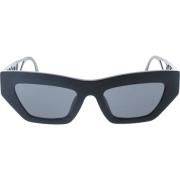 Versace Stiliga Solglasögon med Unik Design Black, Dam