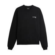 Axel Arigato Essentiell Sweatshirt med Mini Logo Black, Herr