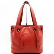 Chanel Vintage Pre-owned Tyg chanel-vskor Red, Dam