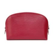 Louis Vuitton Vintage Pre-owned Laeder necessrer Red, Unisex
