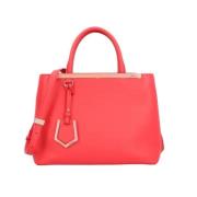 Fendi Vintage Pre-owned Laeder axelremsvskor Red, Dam