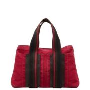 Hermès Vintage Pre-owned Tyg handvskor Red, Dam