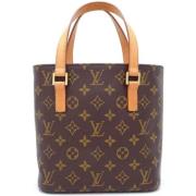 Louis Vuitton Vintage Pre-owned Canvas louis-vuitton-vskor Brown, Dam