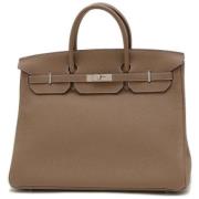 Hermès Vintage Pre-owned Tyg handvskor Brown, Dam