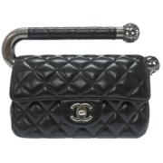 Chanel Vintage Pre-owned Laeder handvskor Black, Dam