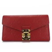 Louis Vuitton Vintage Pre-owned Tyg plnbcker Red, Dam