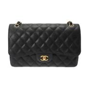 Chanel Vintage Pre-owned Tyg chanel-vskor Black, Dam