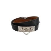 Hermès Vintage Pre-owned Metall armband Black, Dam